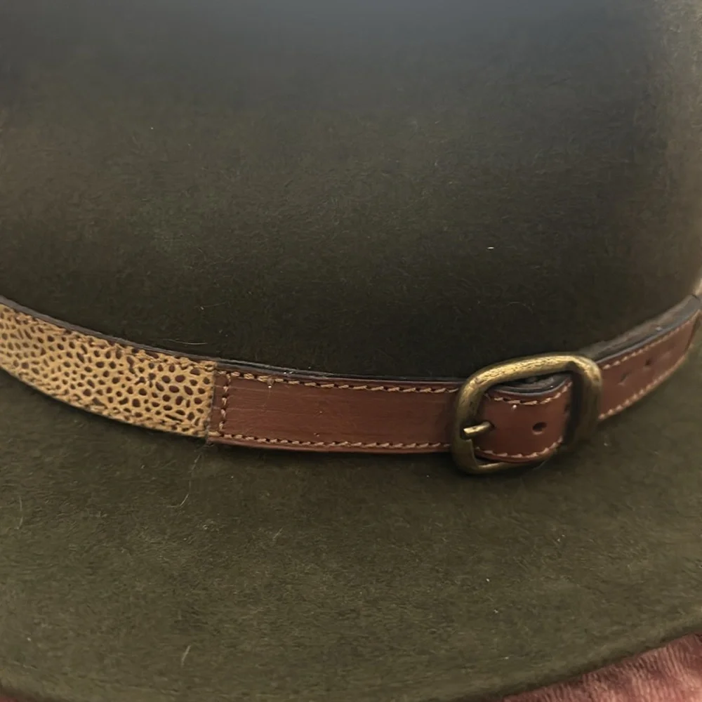Vintage Austrian wide brim adventure hat - Picture 3 of 6